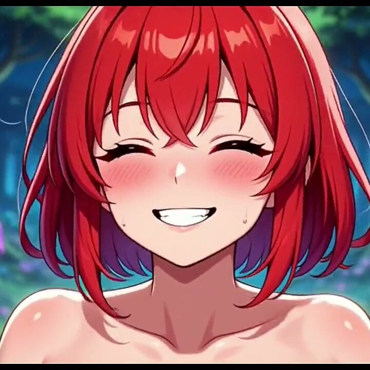Cute Girls in Forest, Ai Animation