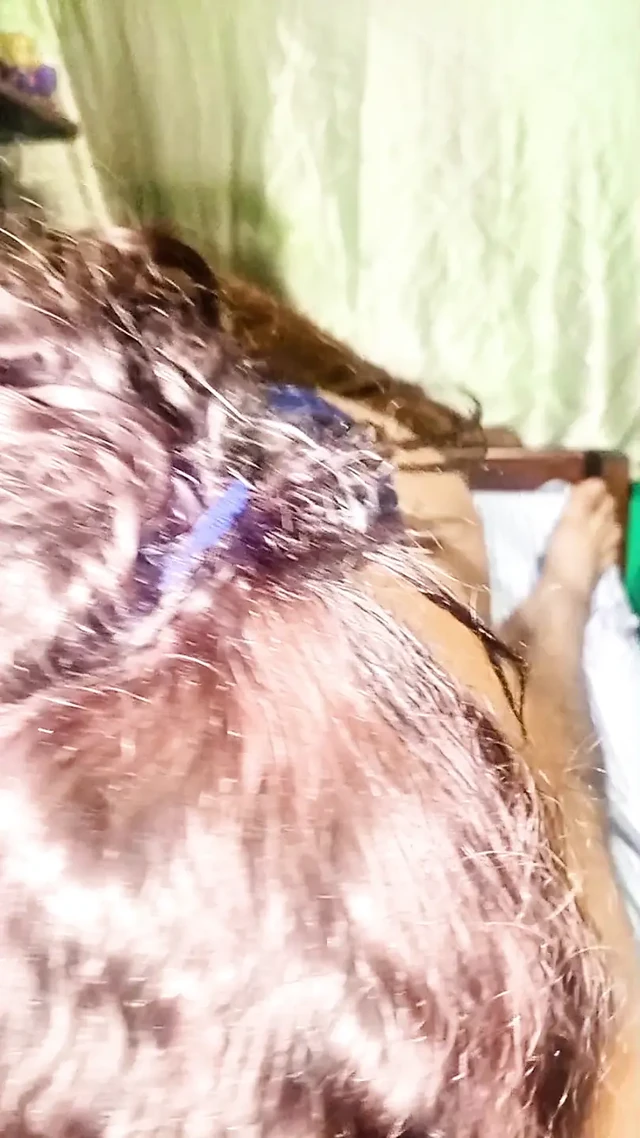 What a good ride my mother-in-law's brunette ass gives me