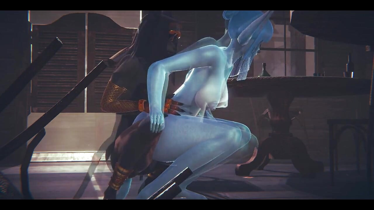 Furry Hentai Pokemon - Glaceon Hardsex with Anubis the Dog - Japanese Asian Manga Anime Film Game Porn