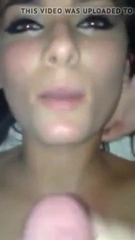 Brunette asks for a facial