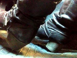 Pedal pumping and cranking in my boots, close up angle TEASER