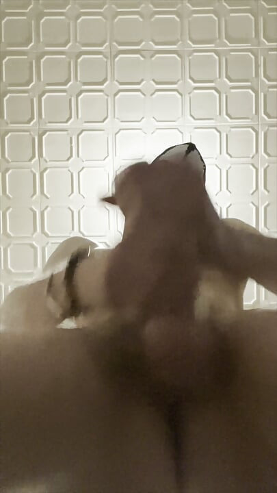 7 Inch (18cm) Hot Cock Owned by a Masked Slim Twink. Flashlight Intense Masturbation, Moaning.