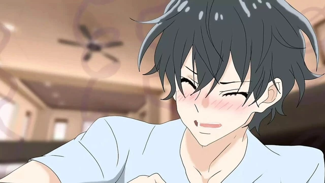 Sasaki and Miyano - Sucking My Femboy Boyfriend's Ass - Bara Yaoi