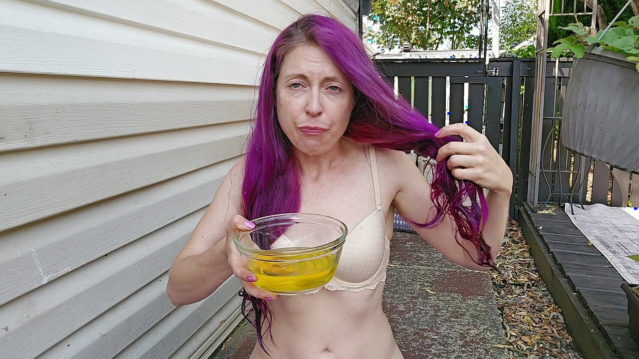 Piss and Snot Covered Hair