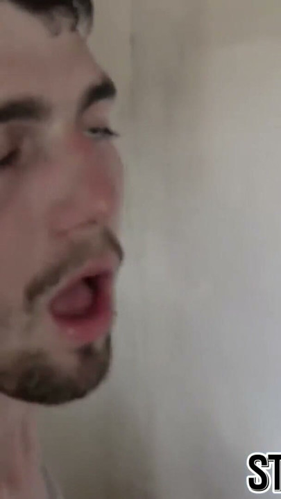 Latino tattooed gay bareback riding huge cock before facial | Clip 1