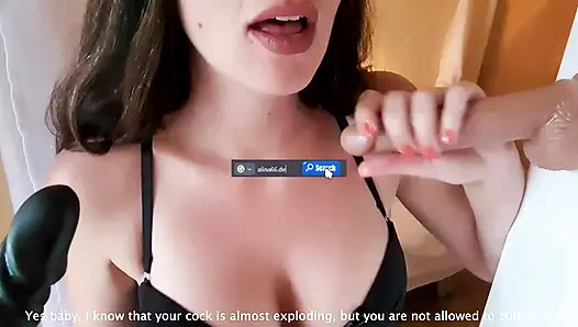 Шлюховатая немецкая жена сосет два хуя перед тобой (ролевая игра куколда GERMAN)