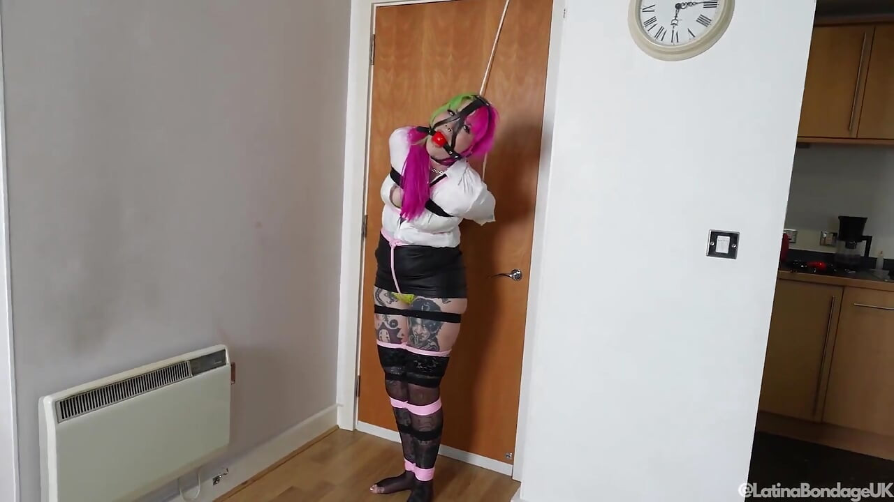 Mimi's Ultimate Bondage Ordeal: Secretary Tied Tight, Gagged, and Mercilessly Tormented!