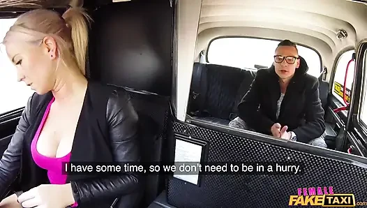 Female Fake Taxi - Busty Driver Swaps Fare for Fuck