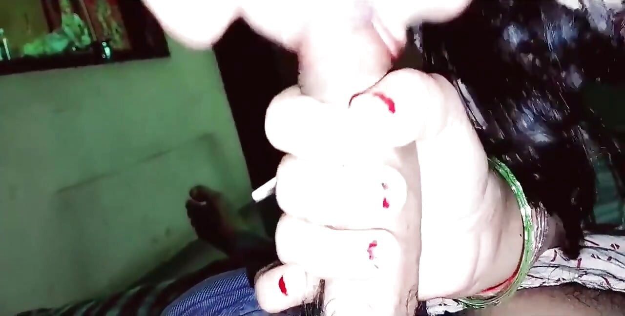 Desi Couple Romance Blow Job Handjob