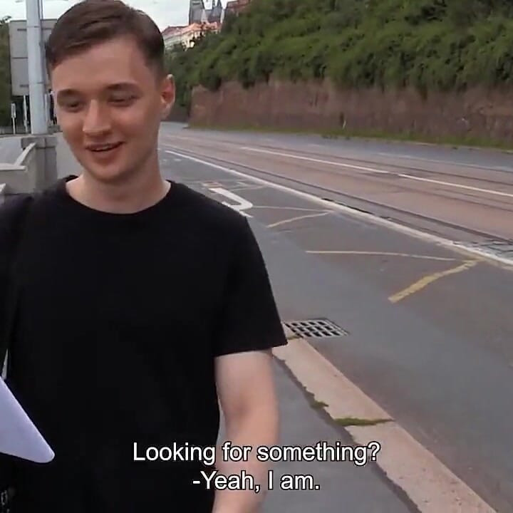 A Handsome Tourist from Poland Bumped Into Me the Other Day and Worshiped My Dick for Pay