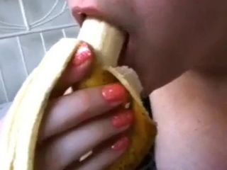 J&#39;adore une grosse banane