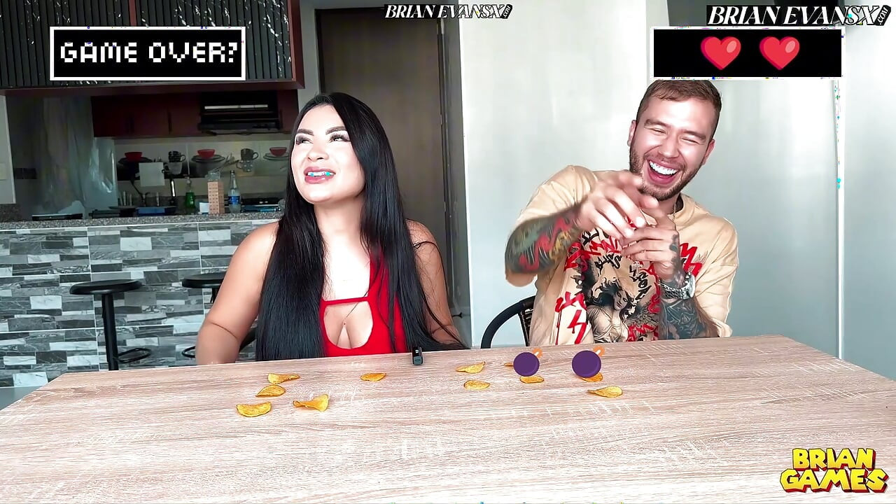 Petite busty Latina Alejandra Palacios has sex by losing a game with her round ass - Brian Evansx