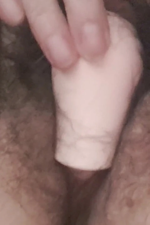 Putting Dildo Tongue in the Hole