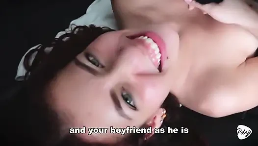Schönes unschuldiges mädchen gibt ihr debüt in einem porno-casting