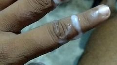 India masturbación con la mano corrida