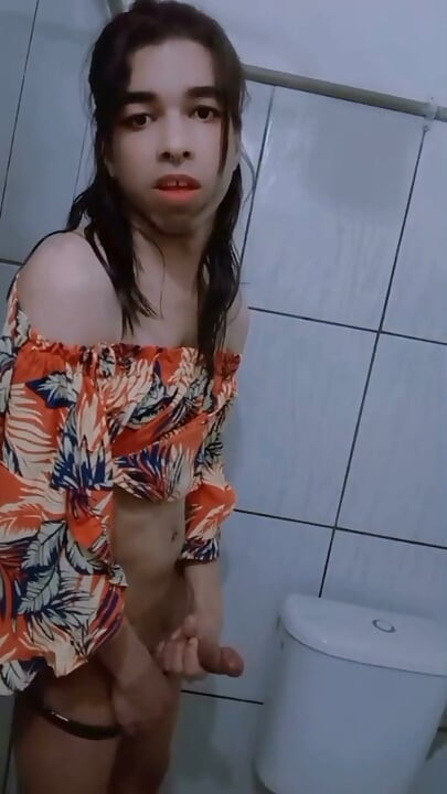 Without Piercing, New Dress and This Face of Someone Who Wants to Be Treated Like a Whore