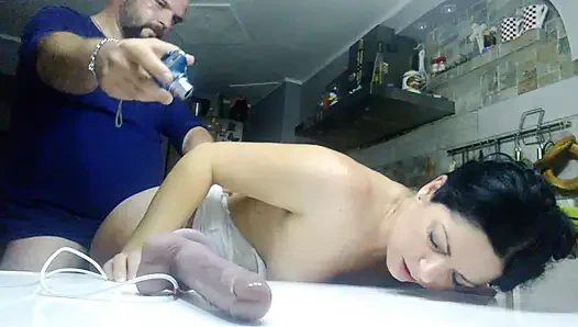 Ass and Pussy destruction...