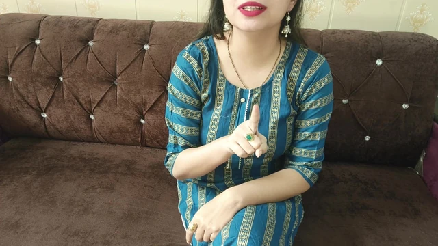 Step brother romance flirt with hot step sister and Real Orgasm During Hard Fucking in Hindi
