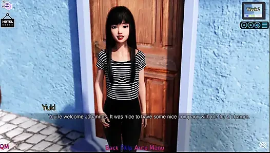 Sunshine love #16: johannes melihat ashley saat dia pergi untuk dudukin kontol