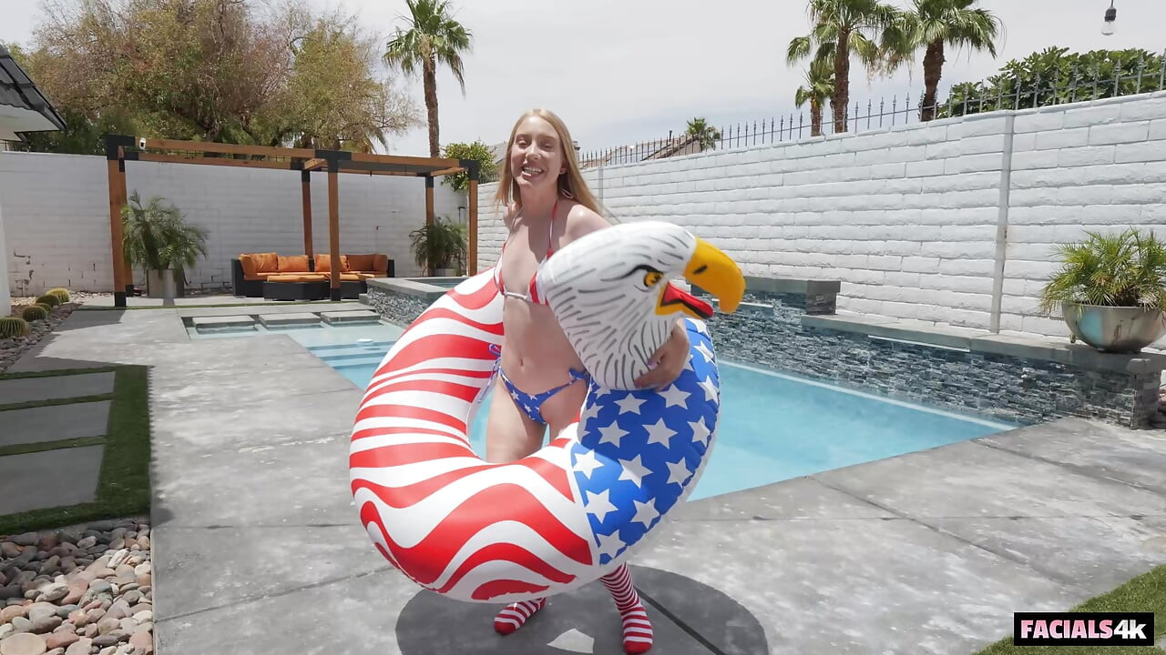pool party + cumshots: the ultimate 4th of july