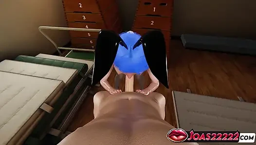 Aneka dicke titten 3D Hentai - Frenulum lecken, schlampiger blowjob stöhnen und halsfick gesichts-unzensierte Animation