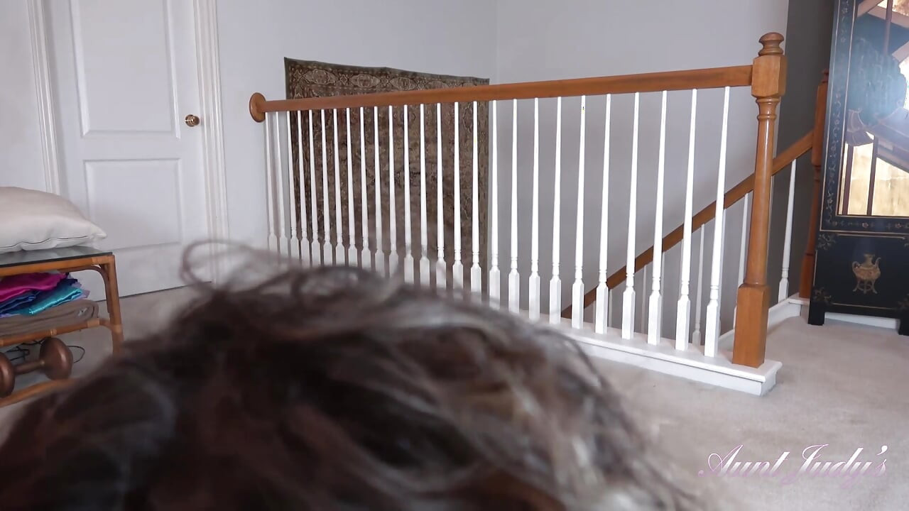 Auntjudys - Your Mature Step-stepmother Tia Gives You a Taboo Blowjob