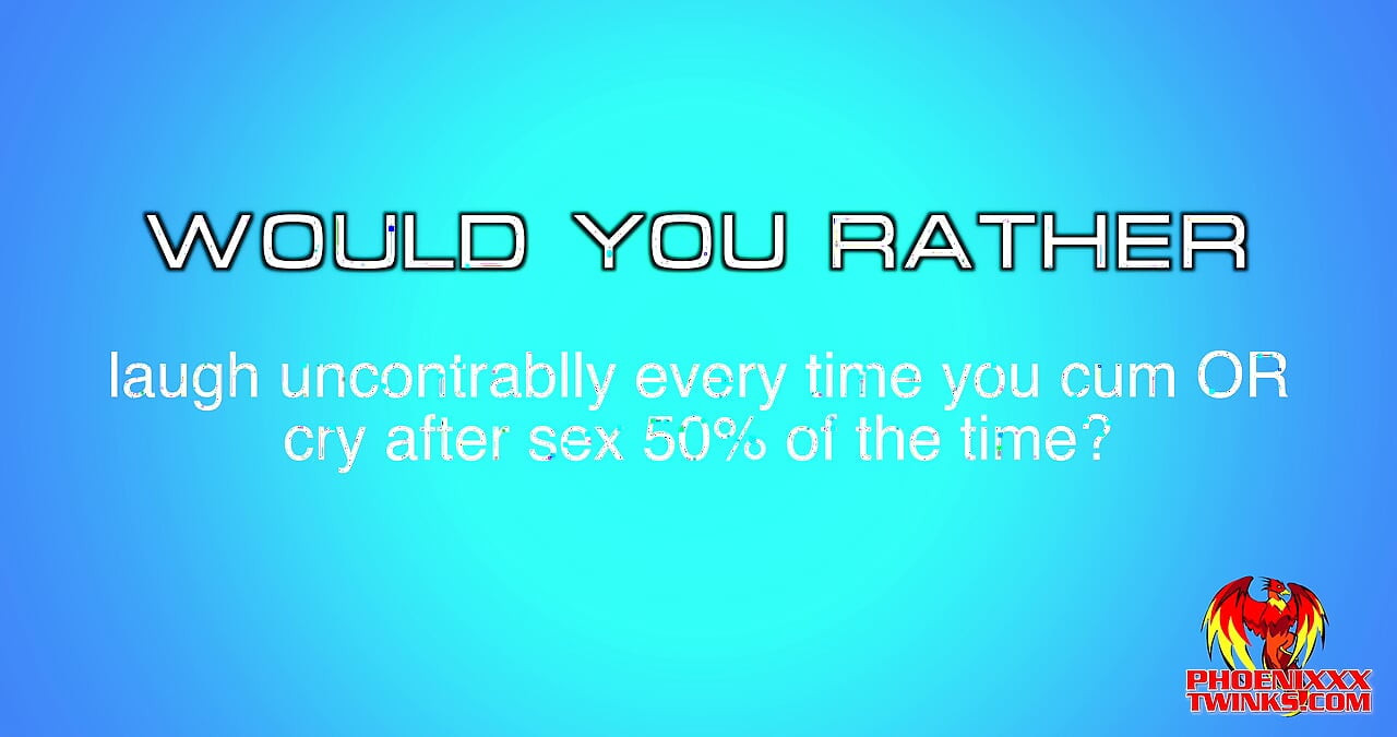 Sexy Jo Plays Would You Rather