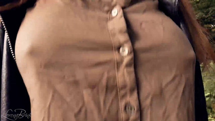 Boobwalk, brown shirt