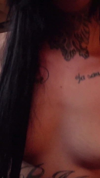 Key moment from "Skinny German Face Tattoo Teen Mina Alpina - Real Amateur Outdoor Sex"
