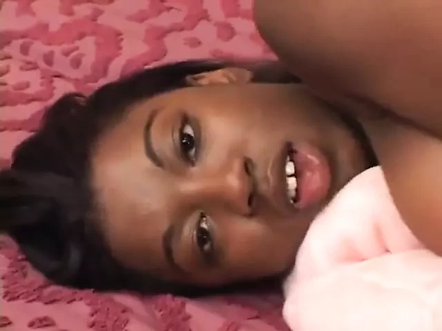 Big white dick drills busty ebony