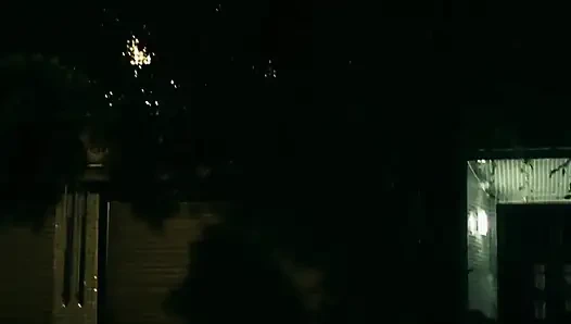 A Hot Blonde Invited Her Friend Over for Sex in the Middle of the Night.