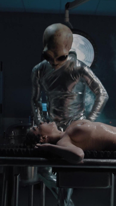 Rissa May Alien Orgy Bukkake - Huge Cock