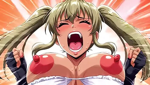 Rebellisches mädchen kommt in einem nachtclub