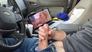 Masturbando para jessa rhodes no carro