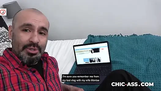 Spanish Husband Cheats On Wife with Hot Brunette Latina Teen Babe
