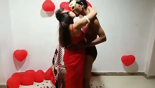 Çift eğlenceli sevgililer günü specil