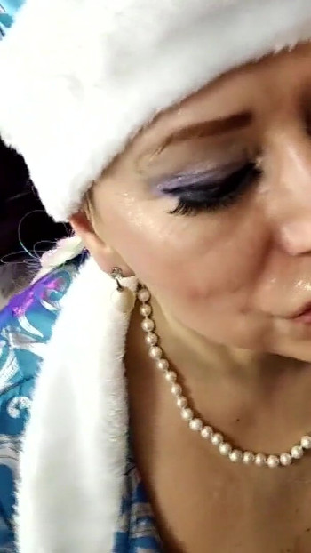 Key moment from "Snow Maiden's wet pussy and Santa's Magic Staff... )) #XMAS"