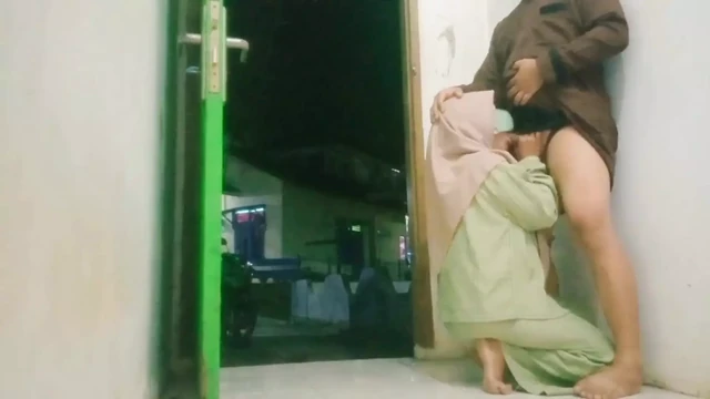 Ask to blow with a village widow when her husband is not home