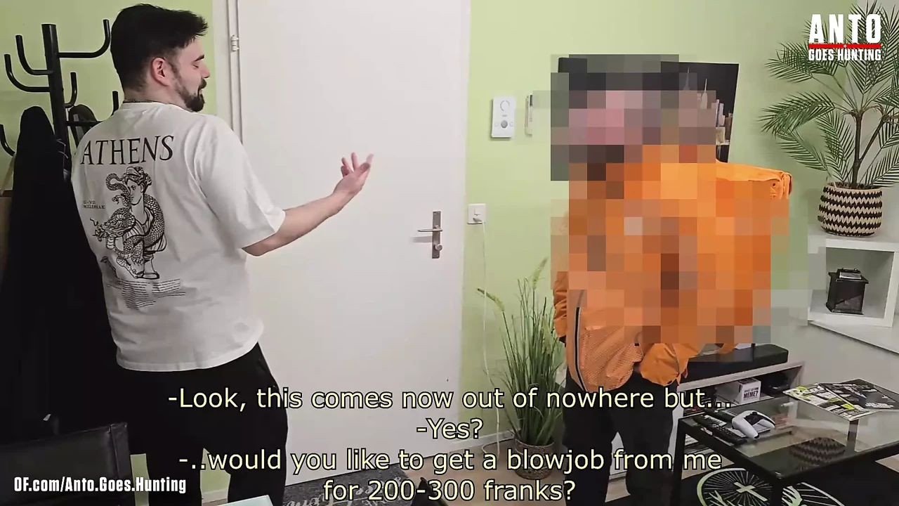 Another J. Eat delivery guy convinced to do gay stuff