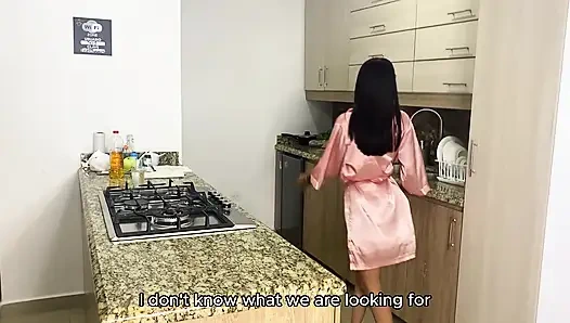 Zusammenstellung von Allisons besten Ficks In Der Küche, Die Ihren College-Freund Cuckolding