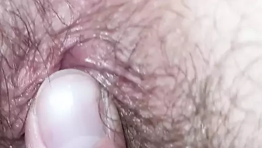 Hairy Asshole close up