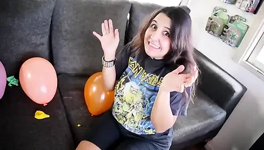 Metal Girl Pop All Balloons Before Party - Bunny Looner [lowres]