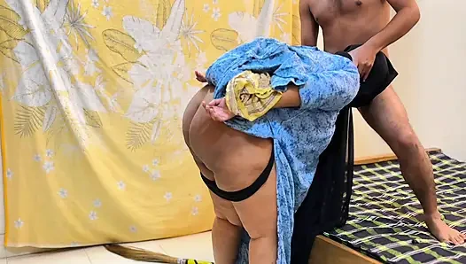 Role Play: Stepmommy & Stepson Start Role Play Sex When Stepdaddy Not at Home - Fake Tied Hands and Rough Fuck