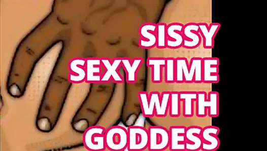 Sadece ses - tanrıça lana ile kadın kılıklı seksi zaman