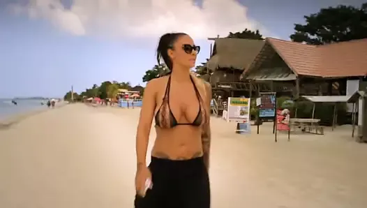 Jodie Marsh Huge Tits In Bikini