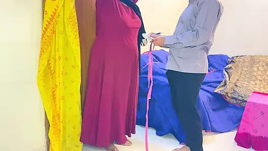 Desi Big Ass Stepaunty Fucked by Tailor in Shop Part 2