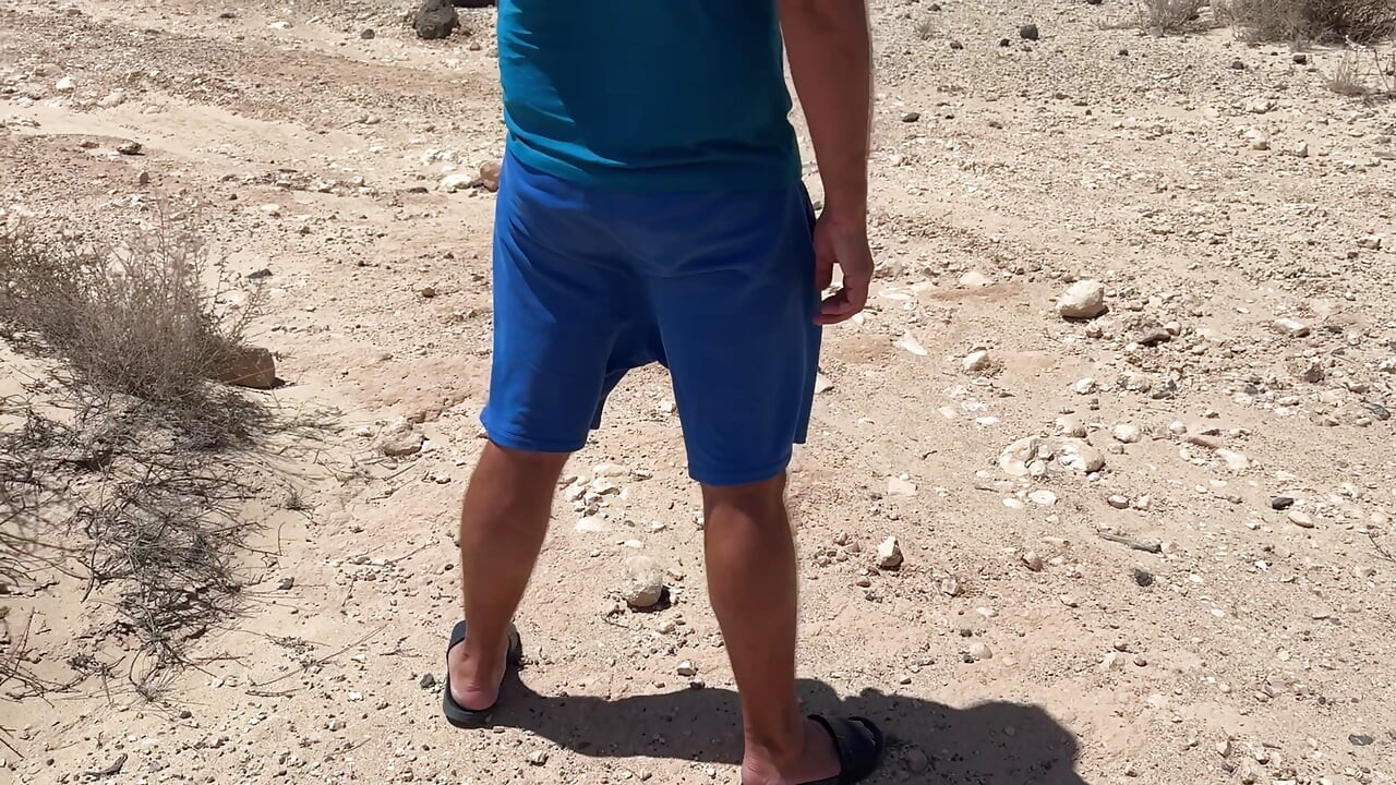 Shameless girl helps the guy to pee outdoor compilation