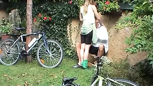 A Bike Ride Ends with a Sporty Fuck!