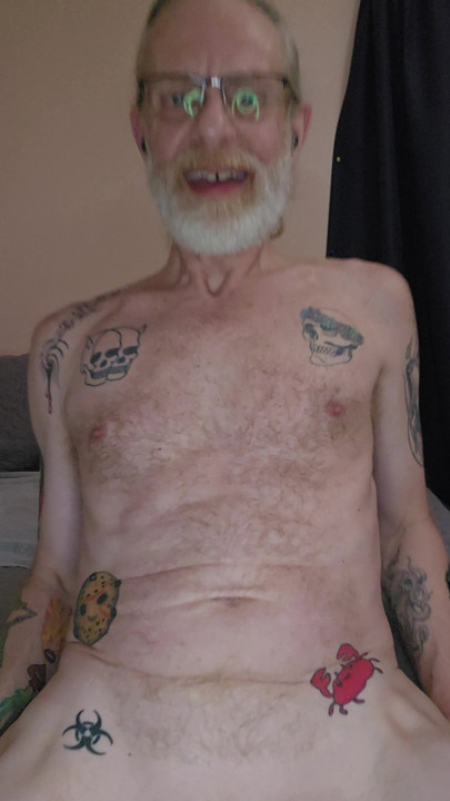 You never know what Daddy is up to when he's all alone in his bedroom.