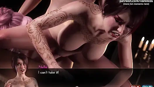 Genesis order - mükemmel vücut pembe saçlı 18 yaşındaki genç kız spor salonunda sıkı küçük amının içine boşaltıyor - 3 boyutlu hentai oyunu - bölüm 18